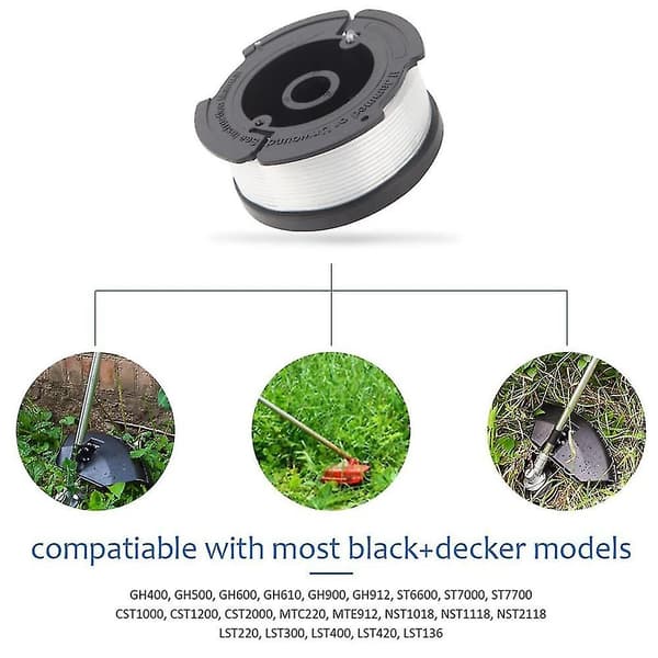 Black+decker A6481 Spole + 6 Pack Line Kompatibel Med Reflex Strimmer