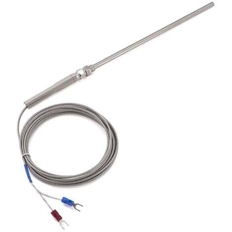 Termoelementfølere, K-type højtemperaturtermoelementføler temperaturregulator (3m)