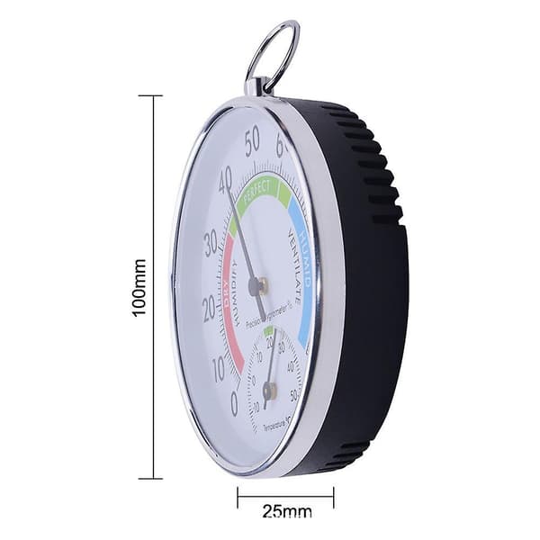 Termometer och hygrometer - Idealisk termometer och hygrometer för växthus för att övervaka maximal