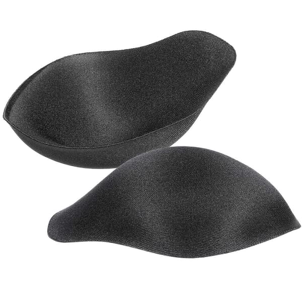 Herr Bulge Pouch Badetøj Undertøj Pad 3D-formet Sort 2-pak Sort