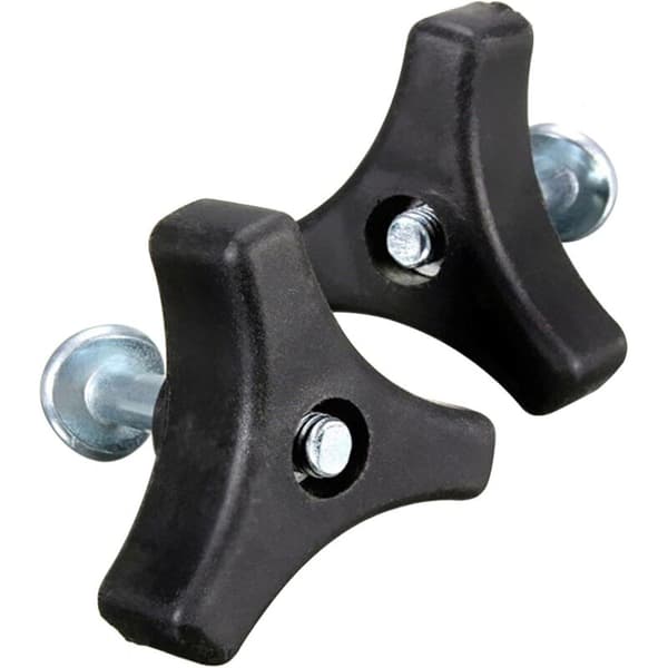 Triangular Knob Handle, Universal Lawn Mower Handle, Wing Nut and Bolt, Part for Electric Equipment, Garden Tool Lawn Mower (2...