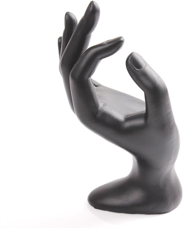 Mannequin Hand Ok Gesture Ring Display Stand Organizer Armbandshållare
