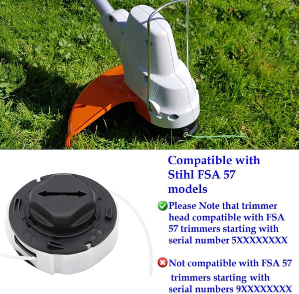 C3-2 Trimmerspole for Stihl FSA 57 Kantklipper