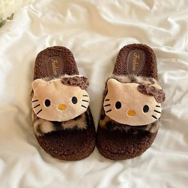 Fuzzy Tøfler Dame Søte Fluffy Hjemmesko Varme Koselige Bursdags Valentinsdagsgave 38 39