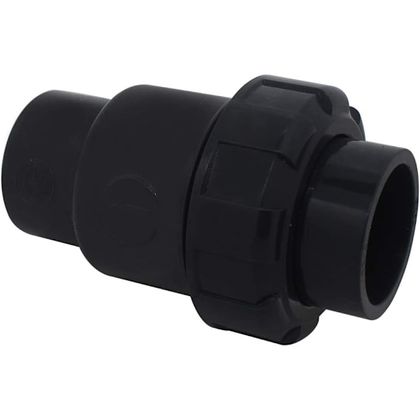 2025 Lämplig 32mm kulbackventil PVC vattenbackventil backflödesskydd poolventil (innerdiameter 3