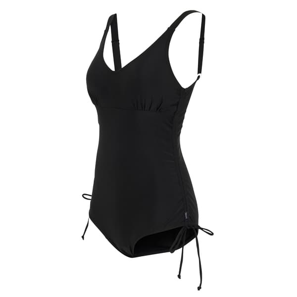 Regatta Dame Alinae Ensfarvet Badedragt 10 Blå Sort Sort Black 10 UK