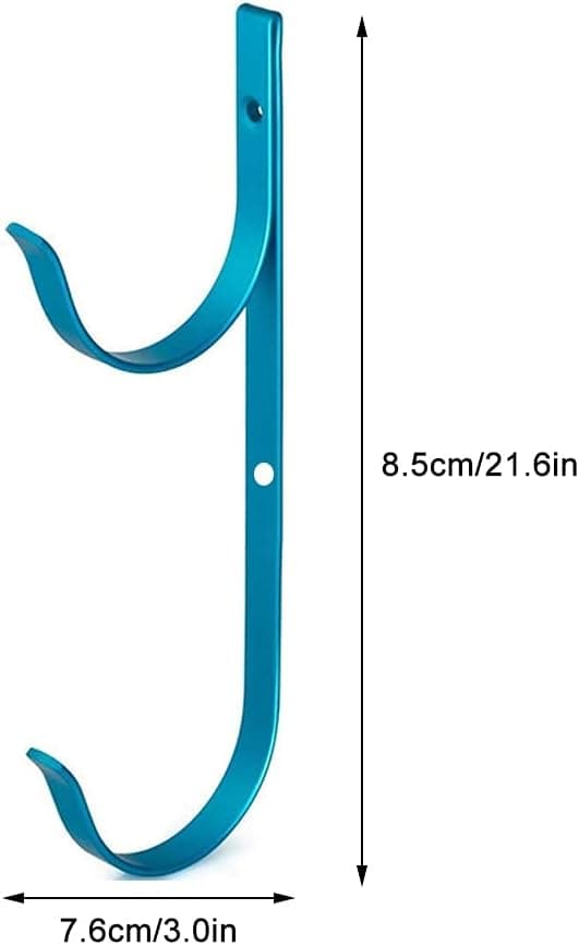 Pool Post Holder, Aluminium Pool Hooks, för Teleskopstänger, Skimmers