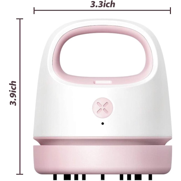 Mini Handhållen Skrivbordsdammsugare Bärbar Sladdlös Dammsugare USB Laddningsbar Bord Dammsugare