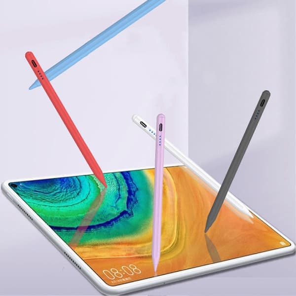 Stylus Pen Pressure Sensitive Magnetic Slim Active Type-C Rechargeable Universal Mobile Phone Tablet Screen Capacitive Pen Compatible Ipad f