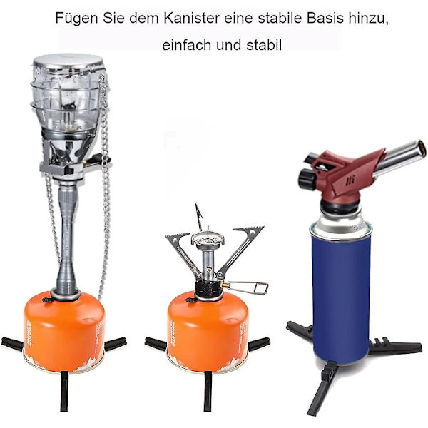 Multifunktionell Utomhus Gaspatron Hopfällbart Campingstativ Multifunktionell Patronhållare