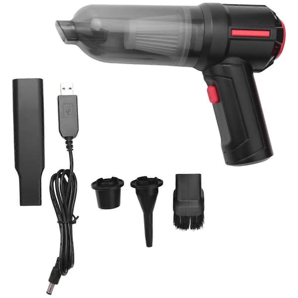 3-in-1 Computer Vacuum Cleaner, Compressed Air Duster, Portable Handheld Cordless Rechargeable Vacuum Cleaner