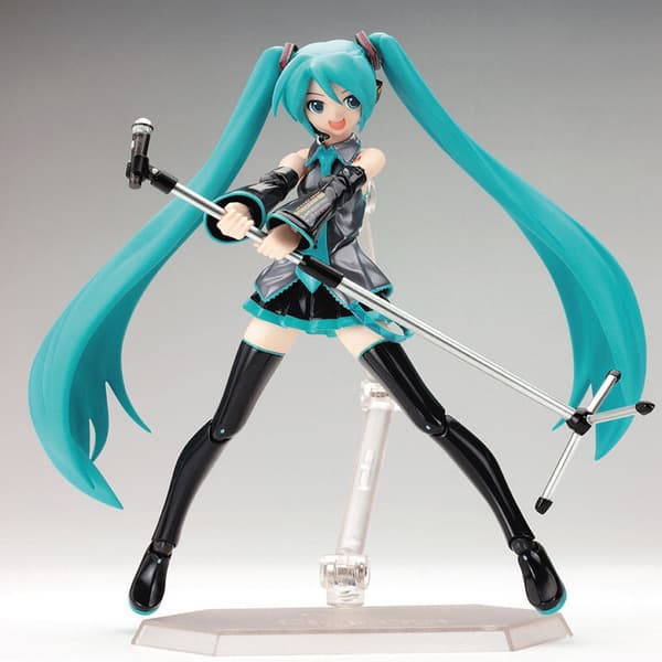 14cm Anime Singer Hatsune Miku Action Figure Movable Joints Statue Decor Gift