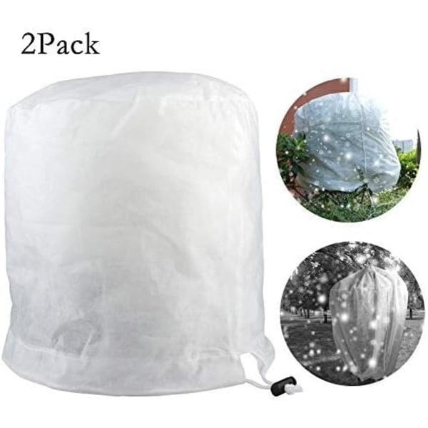 2-pack växtskydd frostskydd frostfilt för växter träd buskar, återanvändbara buskskydd Ja