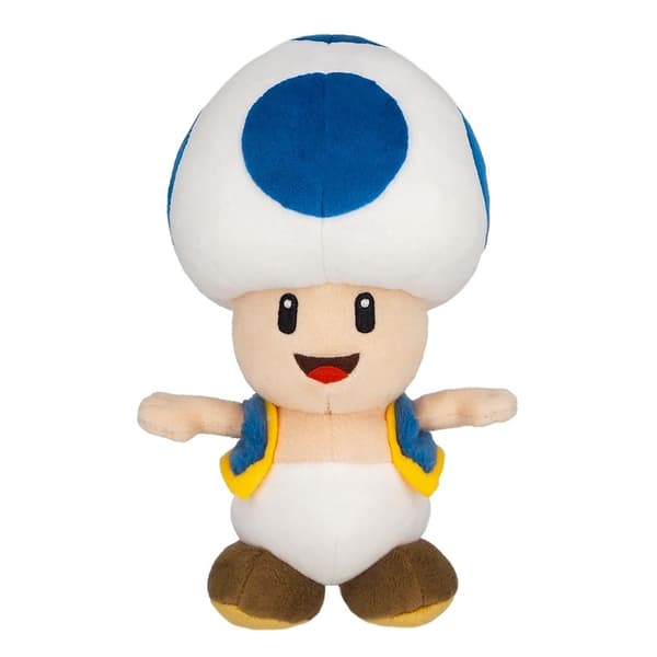 Sininen Sammakko - Super Mario Bros. Pehmolelu 128