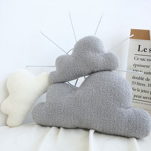 moln Docka Plyschleksak Barn Docka Kudde Födelsedagspresent grey cloud grey cloud 25*13cm