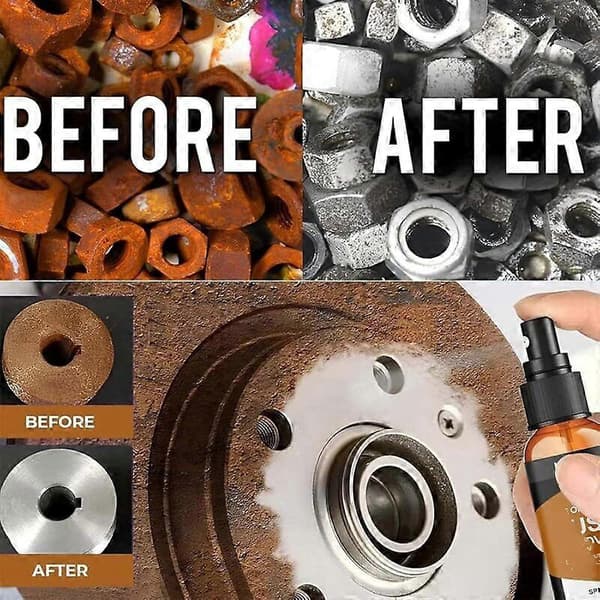 Rustfjernerspray, Bilreparationsspray, Rustfjerner til Metal 1 set