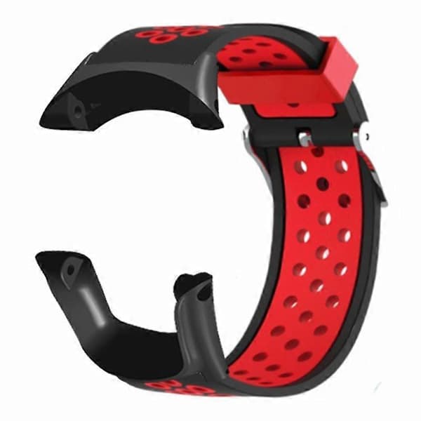 For Sunnto Ambit 3 Ambit 3 Sport Ambit 3 Run Watch Band Silicone Breathable Strap Multicolor Multicolor Black Blue