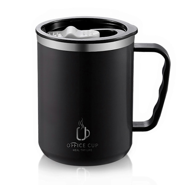 Termosmugg i rostfritt stål Te Kaffe Termisk Kopp Resemugg Isoler...