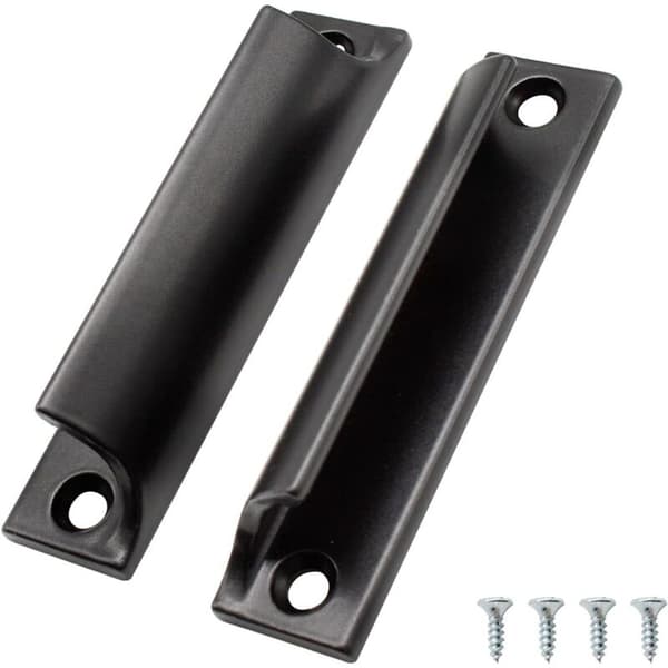 Aluminum Sliding Door Handle, Black Kitchen Cabinet Handle, Available for Balcony Doors, Sliding Doors, Drawers