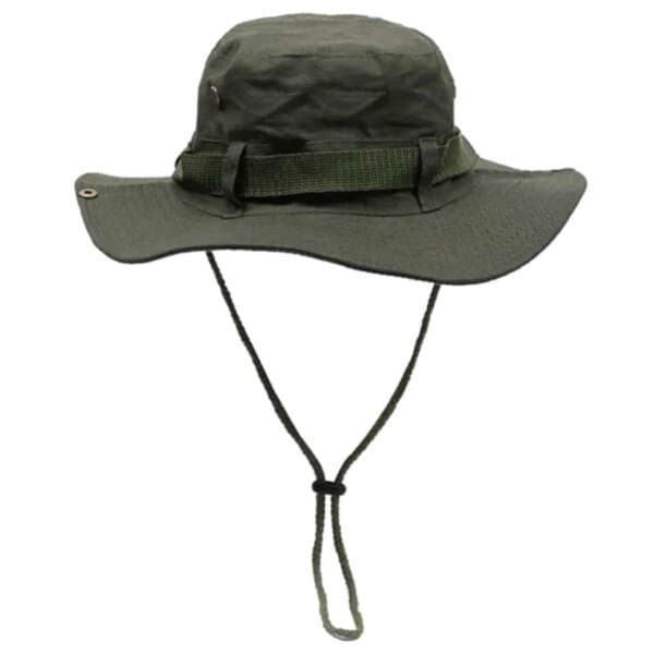 Hat med snor Boonie Hat Skygge Solhat Grøn green one size