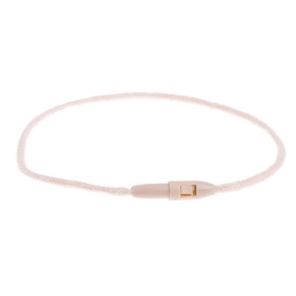 Etikettfester - Pakke med 200 Beige Tretrådet Bomullssnor Medium [20 cm lang], Kulehode