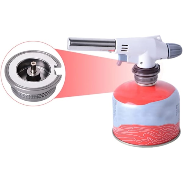 2025 Ny Gasadapter Konverterare, Campingkök Anslut Gasflaskadapter, Utomhus Backpacking, Backpacking,