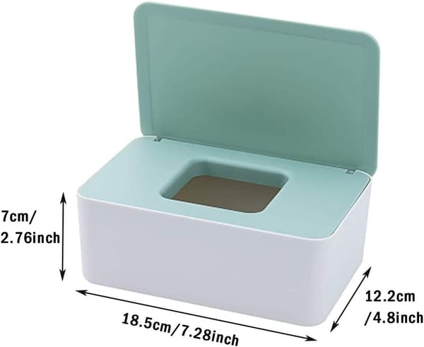 Plastfickförpackning, dammtät förpackning, dammtät PP-förpackning med lock för förvaring