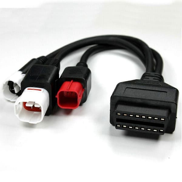 Til Yamaha 3, 4 og 6-pin OBD2 Diagnostikkabel OBD Fejlkodelæser Adapter
