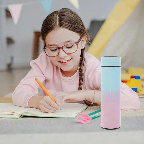 500 ml Resemugg i rostfritt stål, isolerad med temperaturdisplay