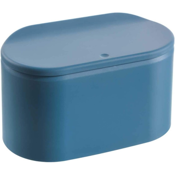 Mini skrivbord kreativ plastöverdragen papperskorg kök vardagsrum student sovsal papperskorg press