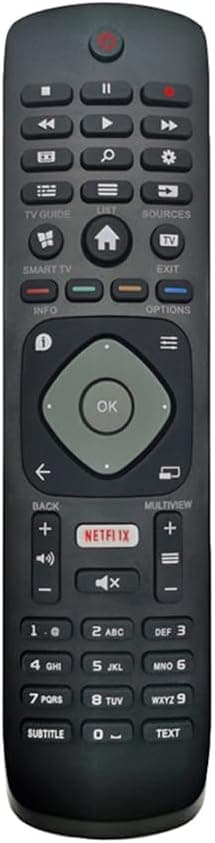 Erstatningsfjernkontroll Philips Universal for Philips TV-fjernkontroll for Philips TV