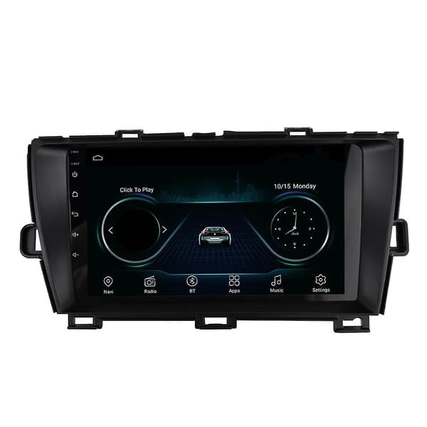 9-tums bilkontrollpanel Audio Ram Radio Stereo Panel för Prius 2010 Panelram VHD