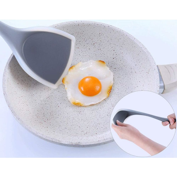 Silikon köksredskap värmebeständig silikonspatel nonstick spatel matlagning omeletter pannkakor