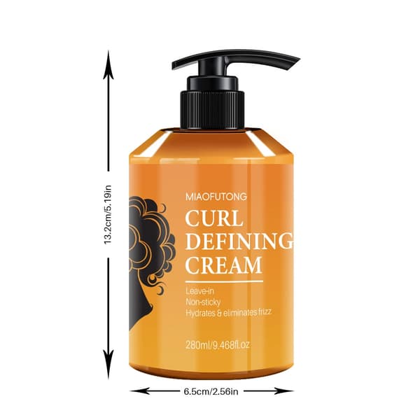 Curl styling cream, styling, keep hair curl-280ml
