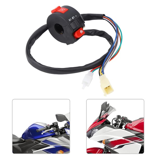 22 mm Universal Motorcykel ATV Styr Start Stop Afbryder
