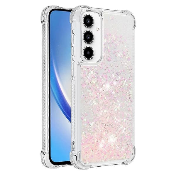 Til Samsung Galaxy A56 5G TPU-deksel Glitter Kvikkleire Støtsikkert Telefondeksel