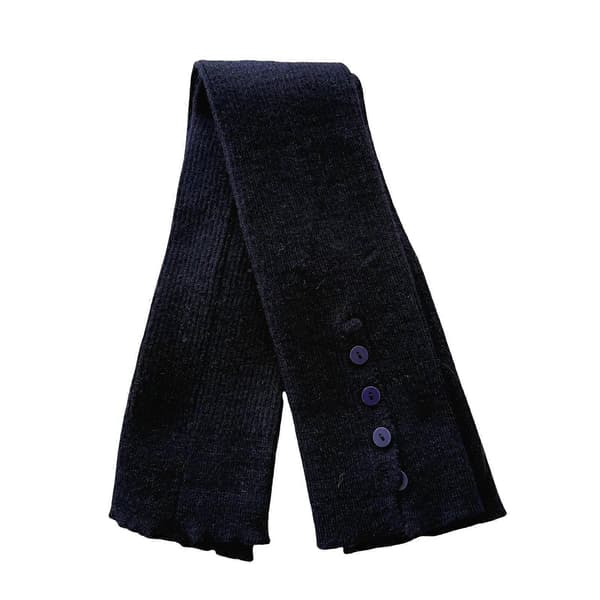 Damtrendiga Slouch Benvärmare med Sidoknappsdesign Spl