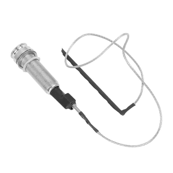 Akustisk Gitarr Pickup Under Sadel Piezo Pickup Stick med 6,35mm Endpin Output Jack