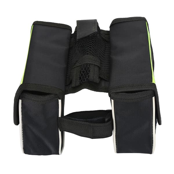Front Frame Saddle Top Tube Bike Bag, Waterproof Bicycle Bag with Double Pockets