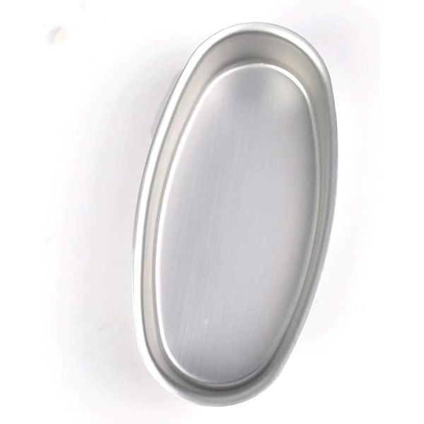 2-pack bakformar, professionell brödform med non-stick-beläggning, oval kakform i aluminium med non-stick-beläggning för cheesecake