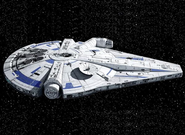 2025 Lämplig Star Wars Millennium Falcon Metall Korkskruv
