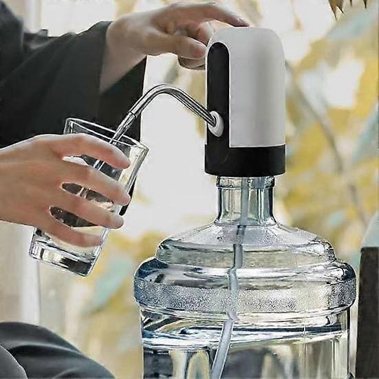 Water Pump for Kids Water Play Table Portable Rechargeable Battery Operated Pump Continuous 2-Hour Operation Toddler Activity Table Accessory black