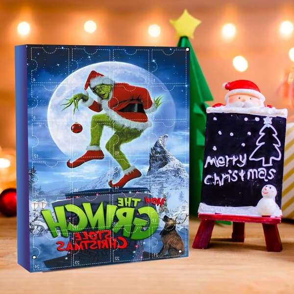 2025 Ny julekalender Mystery Box - Grinchen, 24 dager