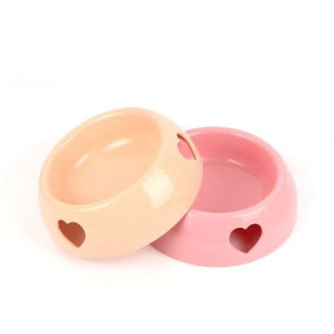 Pet Love Enkeltskål Liten Medium Stor Hundeskål Kattehund Universalskål (Rosa)