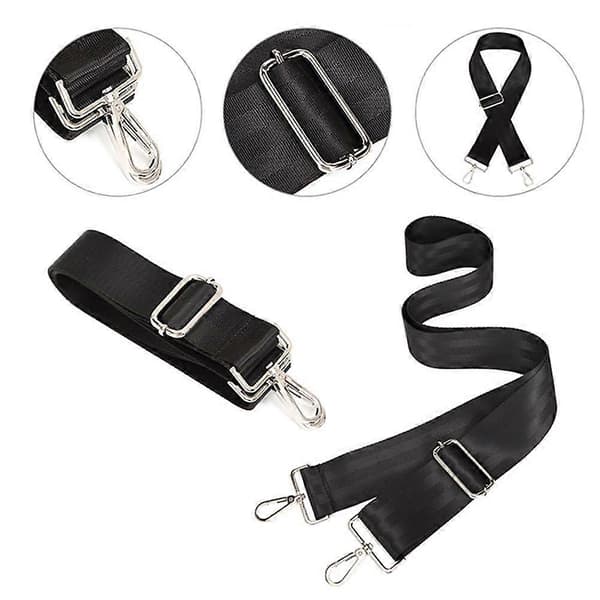 Väskaccessoarer för män och kvinnor, justerbar bred axelrem