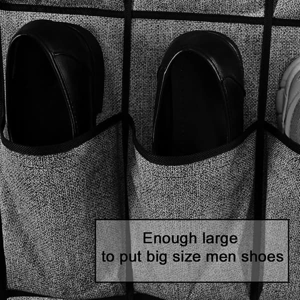 Over-the-door Shoe Rack - Wall Mounted Storage Bag w