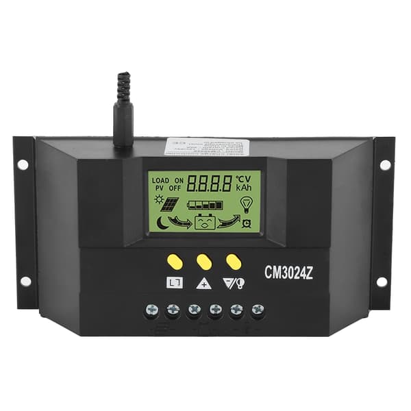 12V 24V 30A Solar Charge Controller PWM LCD-display til hjemme-, industri- og kommerciel brug