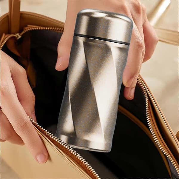 Mini Fickmugg i Titan, 200 ml Infusionsmugg med Te-separation...