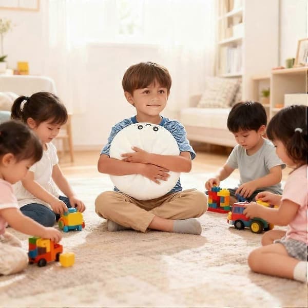 Dumpling Sensory Squeeze Toy for Realistic Play and Stress Relief Decompression Dough 4pcs