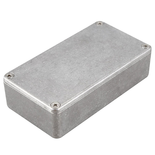 1 st Gitarr Effekter Pedal Aluminiumlåda Kapsling För Diy Gitarrpedal Kit 1590b